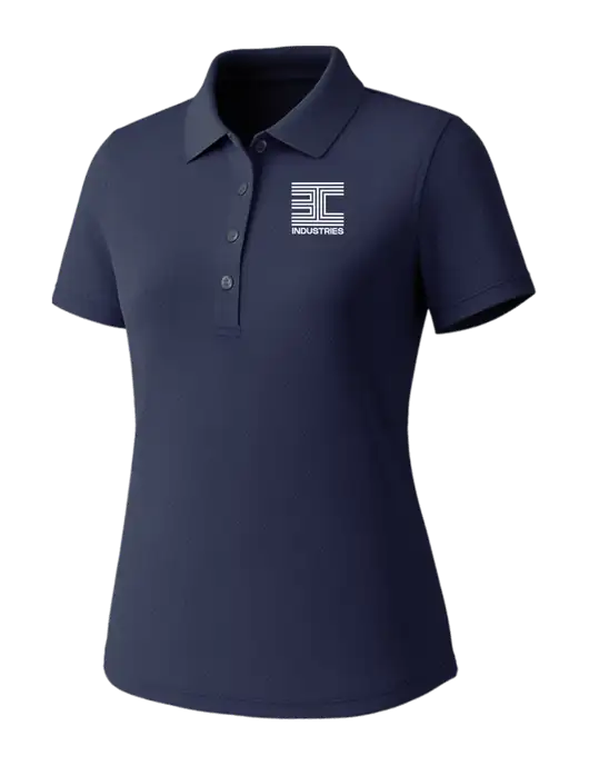 Callaway Womens Core Navy Performance Polo w/3C Logo