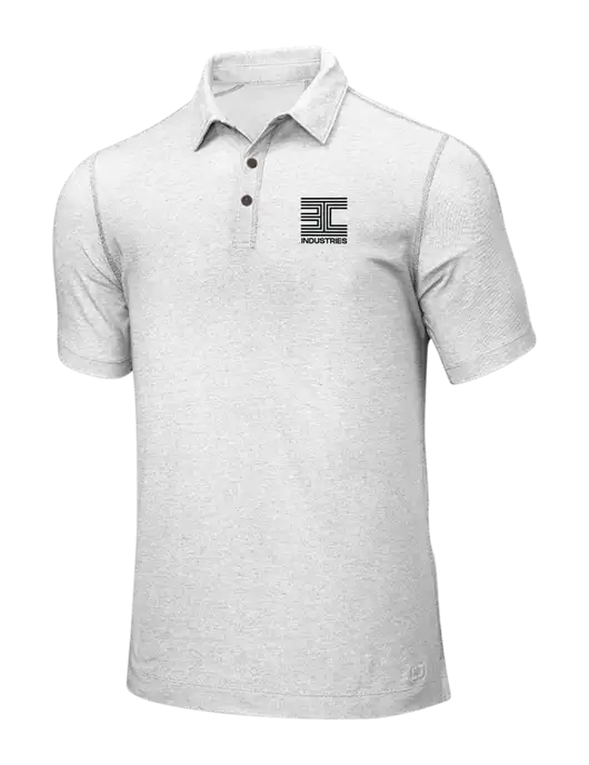 OGIO White ONYX Polo w/3C Logo