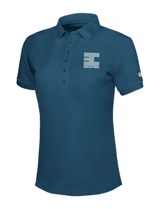 OGIO Womens Light Navy Jewel Polo w/3C Logo