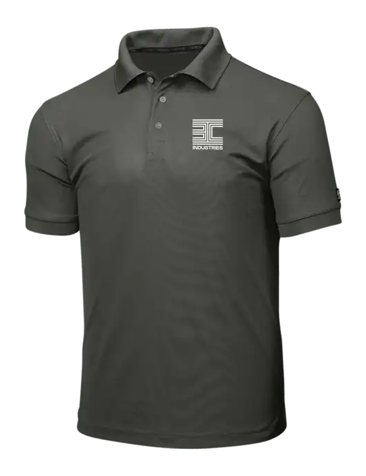 OGIO Medium Grey Caliber 2.0 Polo w/3C Logo