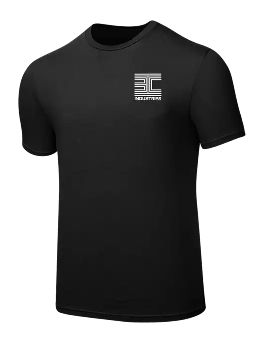 Seriously Soft Black T-Shirt w/3C Logo