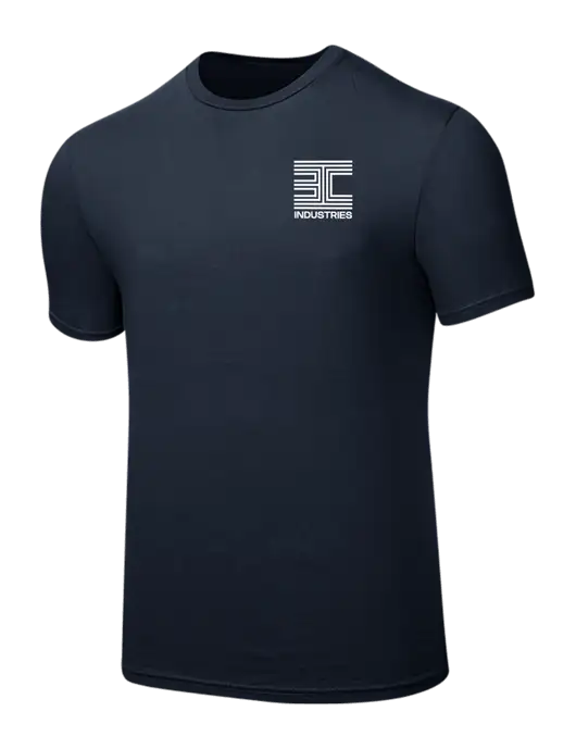 Seriously Soft Navy T-Shirt w/3C Logo