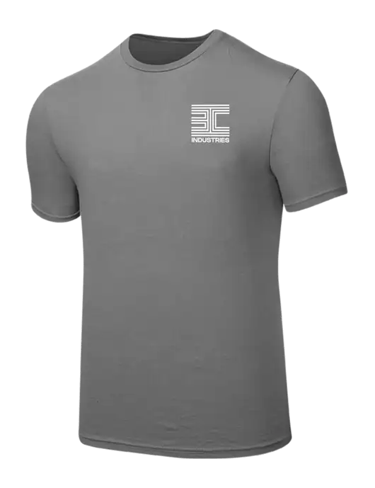 Seriously Soft Medium Grey T-Shirt w/3C Logo