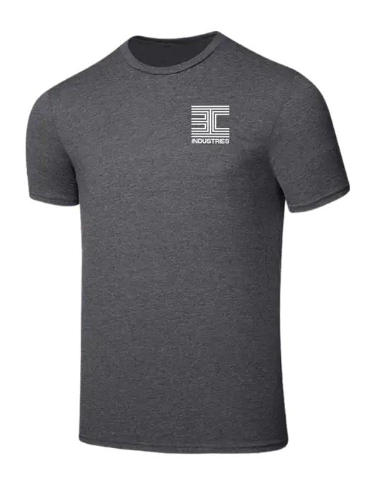 Seriously Soft Heathered Charcoal T-Shirt w/3C Logo
