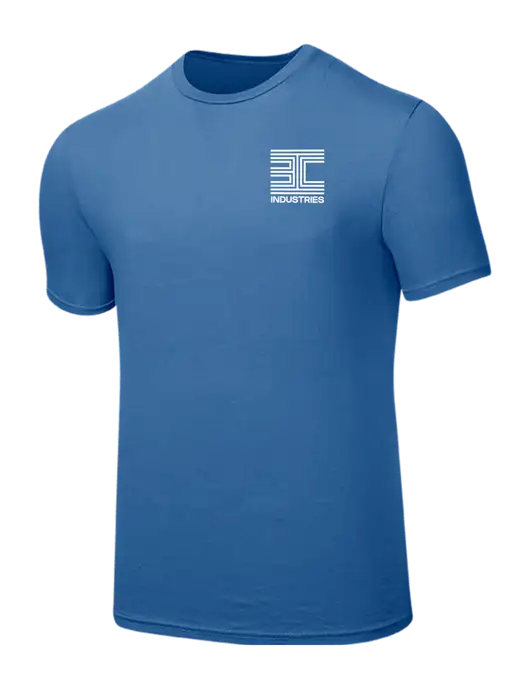 Seriously Soft Light Navy T-Shirt w/3C Logo