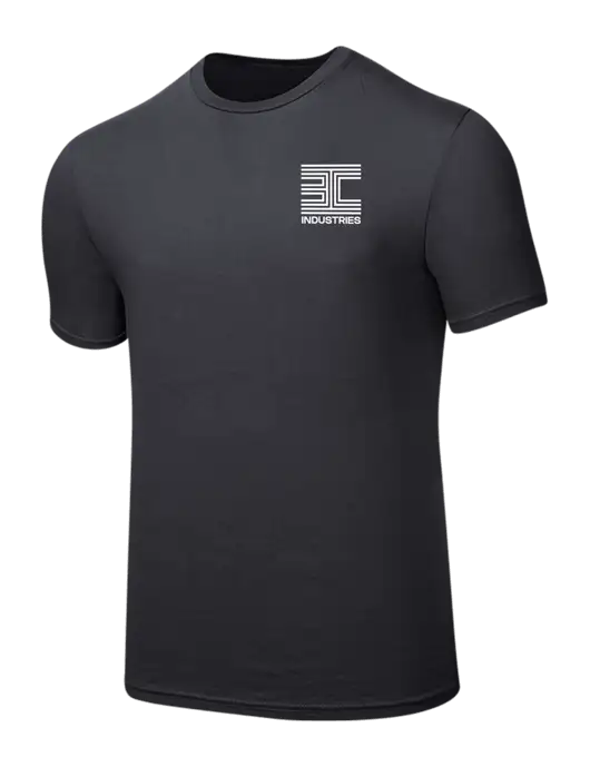 Seriously Soft Charcoal T-Shirt w/3C Logo