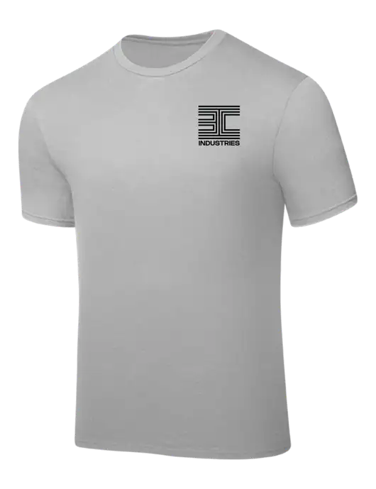 Silver PosiCharge Competitor Tee w/3C Logo