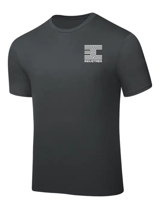 Dark Grey PosiCharge Competitor Tee w/3C Logo