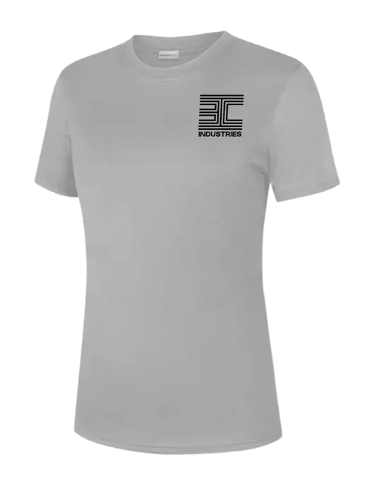 Womens Light Grey PosiCharge Competitor Tee w/3C Logo