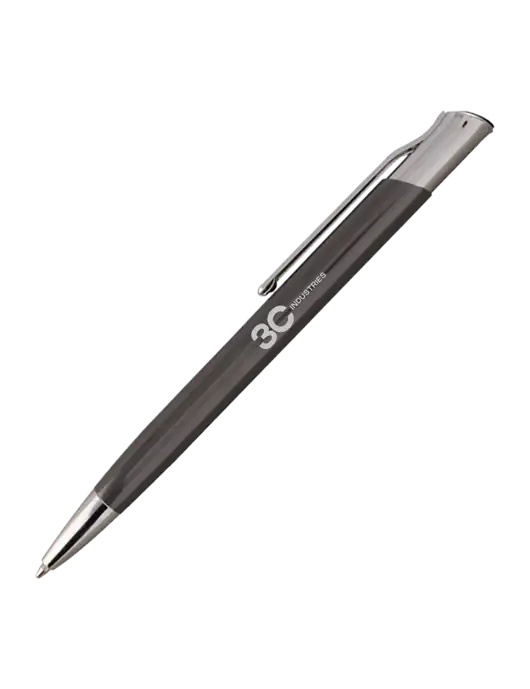 San Malo Gunmetal Pen - Black Ink w/3C Industries Logo