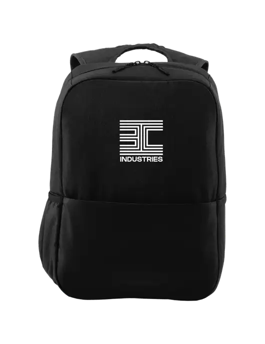 Access Square Laptop Black Backpack w/3C Logo