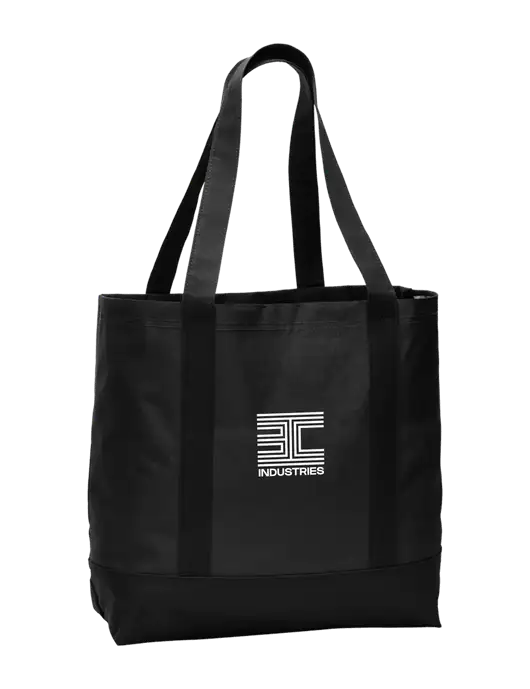 Carryall Black/Black Day Tote w/3C Logo