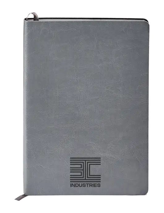 Fabrizio Grey Soft Cover 5.75 x 8.125 Journal w/3C Logo