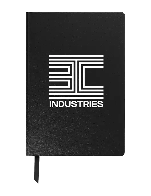 Achieve Black Hardcover Journal, 5.5 x 8.37 w/3C Logo