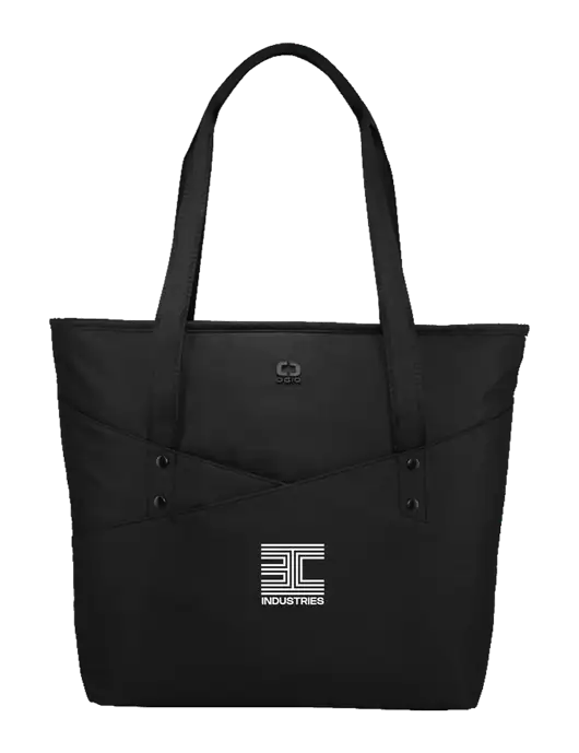 OGIO Black Downtown Tote 
 w/3C Logo