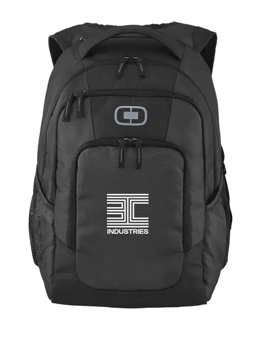 OGIO Diesel Grey Logan Laptop Backpack
 w/3C Logo