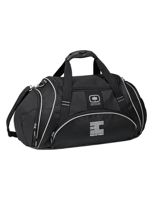 OGIO Black Crunch Duffel
 w/3C Logo
