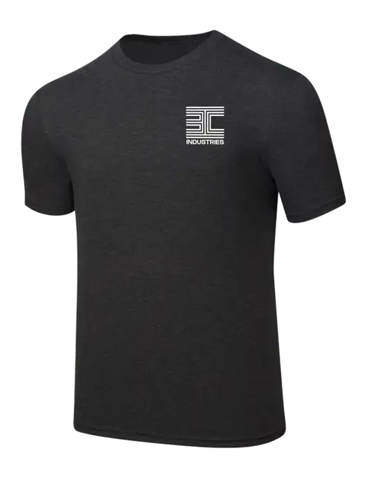 Simply Soft Black Frost 4.5oz  Poly/Combed Ring Spun Cotton T-Shirt w/3C Logo