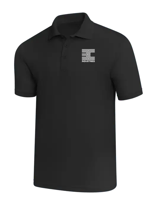 Black PosiCharge RacerMesh Polo w/3C Logo