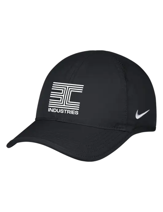 Nike Black Featherlight Cap w/3C Logo