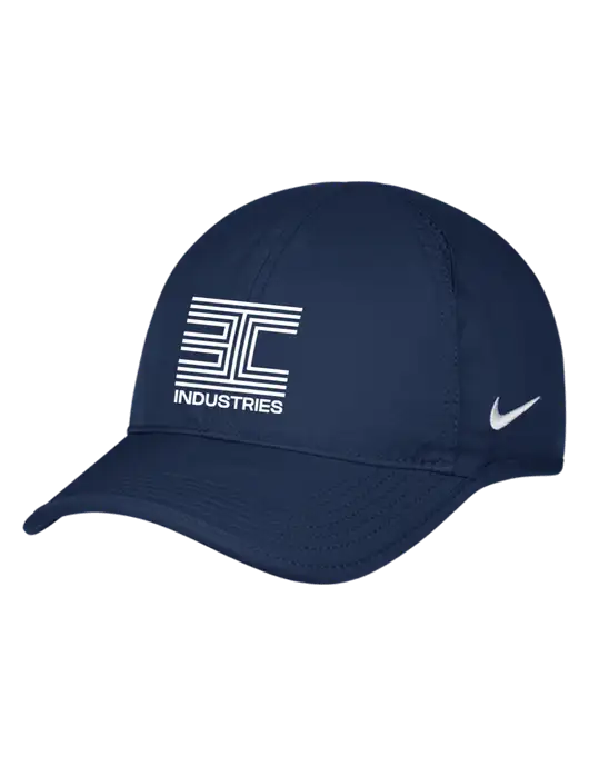 Nike Navy Featherlight Cap w/3C Logo