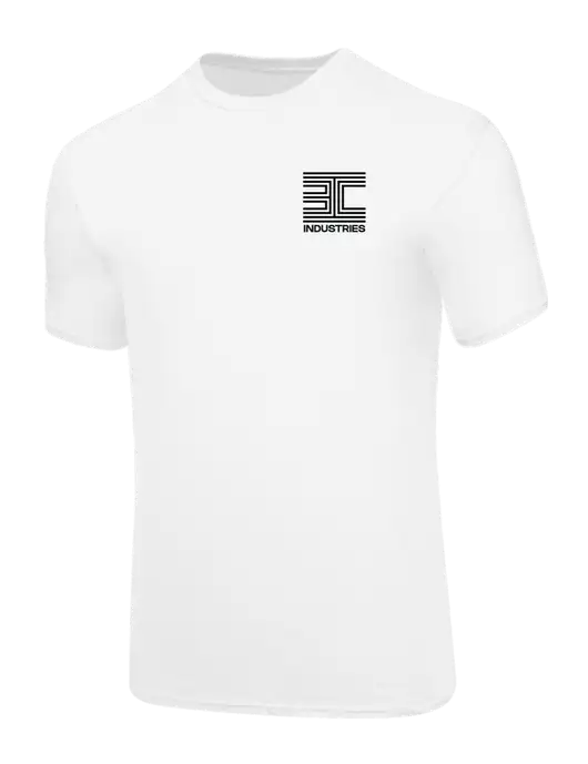 Core Blend White T-Shirt w/3C Logo