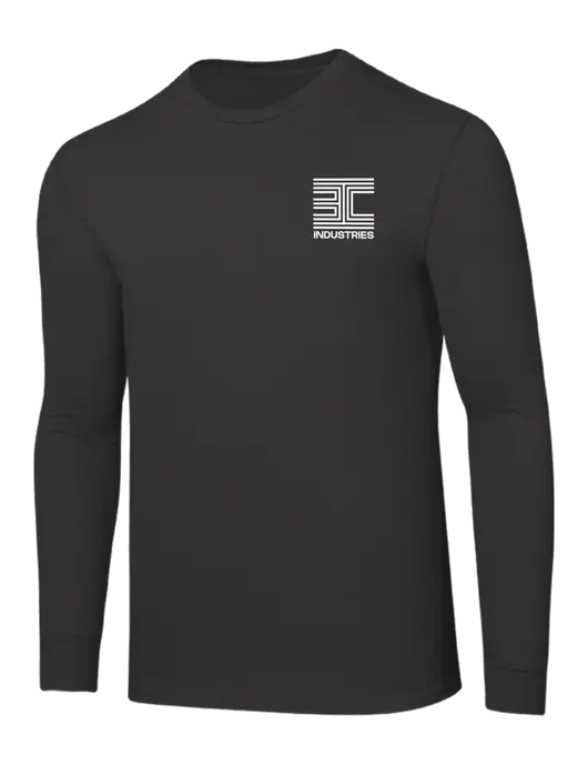 Core Blend Charcoal Grey Long Sleeve Tee w/3C Logo
