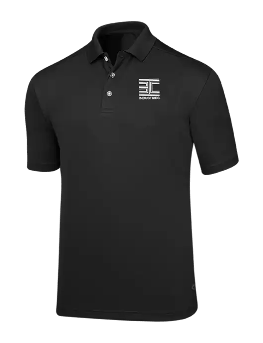 Callaway Core Black Performance Polo w/3C Logo