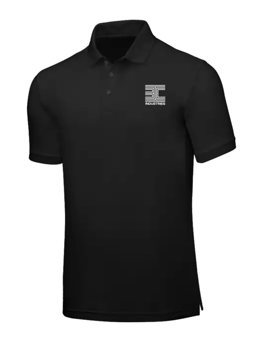 Black Core Classic Pique w/3C Logo