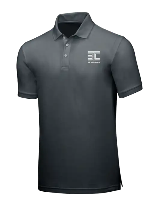 Dark Grey Core Classic Pique w/3C Logo