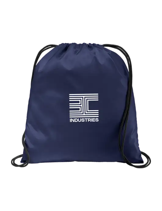 Drawstring  True Navy Cinch Pack w/3C Logo