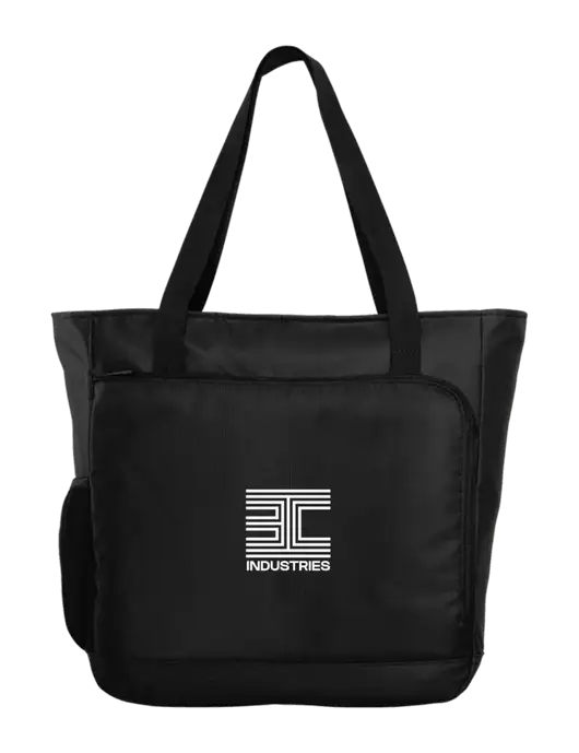 City Black Laptop Tote w/3C Logo