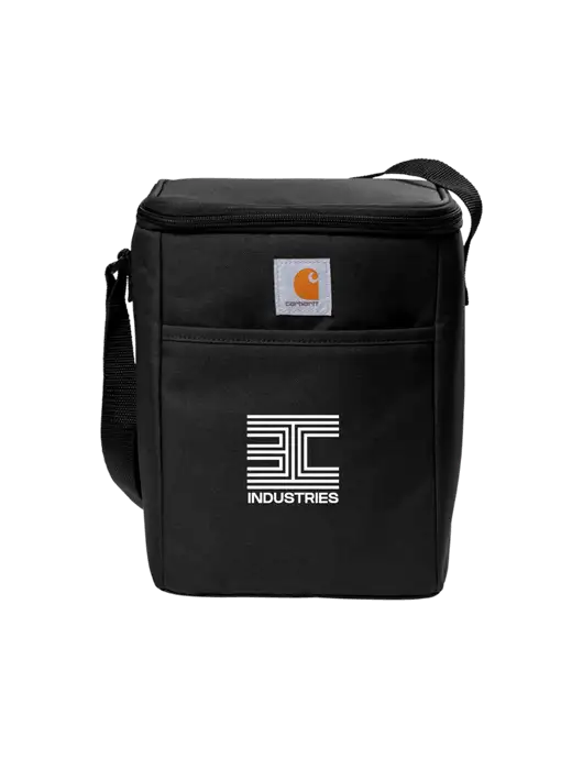 Carhartt Black Vertical 12-Can Cooler w/3C Logo