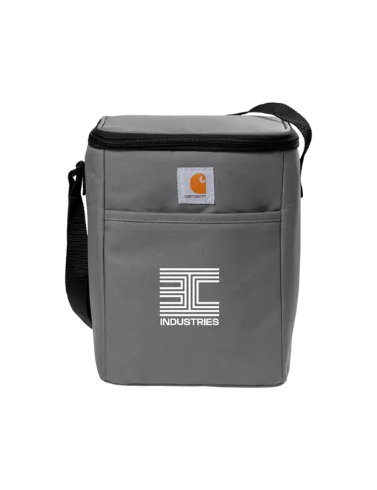 Carhartt Medium Grey Vertical 12-Can Cooler w/3C Logo