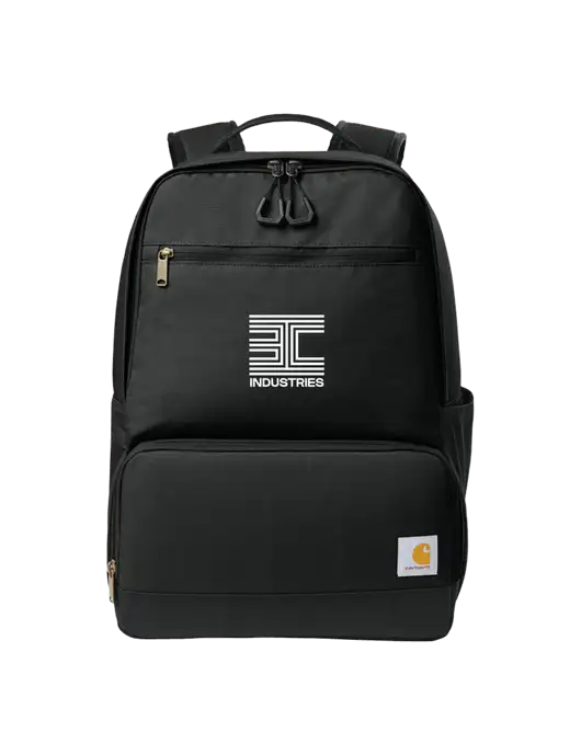 Carhartt Two-Compartment Black Cooler Backpack w/3C Logo
