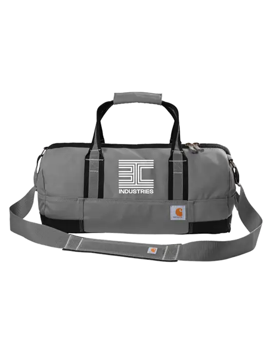 Carhartt Medium Grey Foundry Series 20” Duffel w/3C Logo