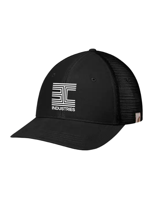 Carhartt Black Canvas Trucker Cap w/3C Logo