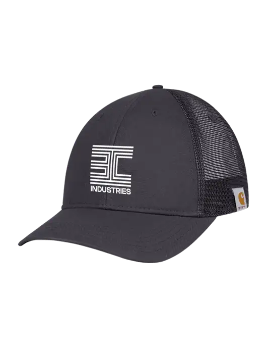 Carhartt Dark Grey Canvas Trucker Cap w/3C Logo