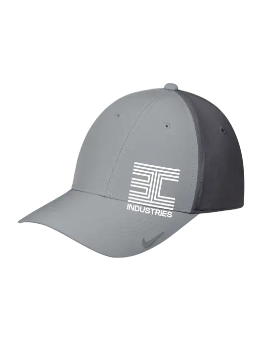 Nike Light Grey/Dark Grey Dri-FIT Legacy Cap w/3C Logo