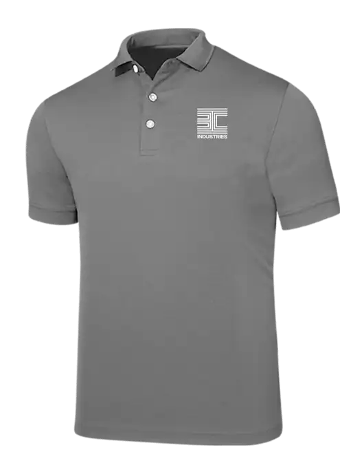Callaway Ottoman Medium Grey Polo w/3C Logo