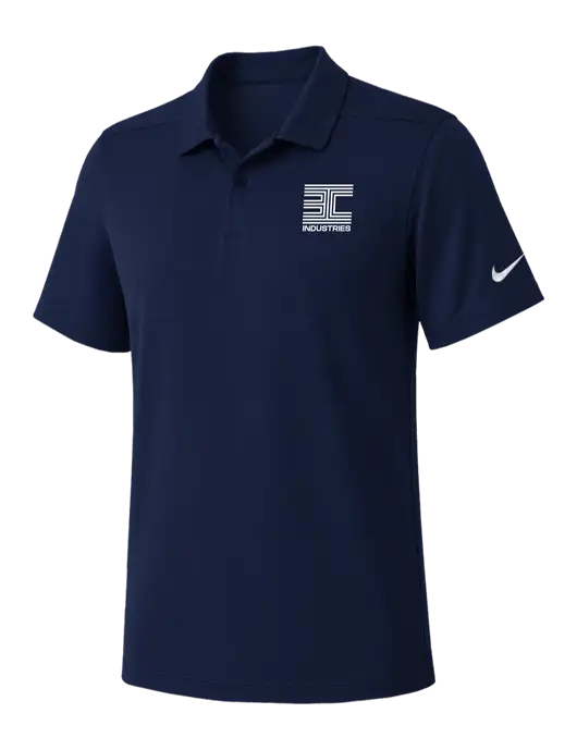 Nike Navy Dry Essential Solid Polo w/3C Logo