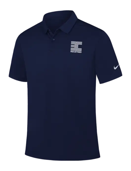 Nike Navy Dry Essential Solid Polo w/3C Logo