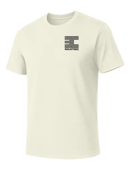 Allmade White Sand Organic Cotton Tee w/3C Logo